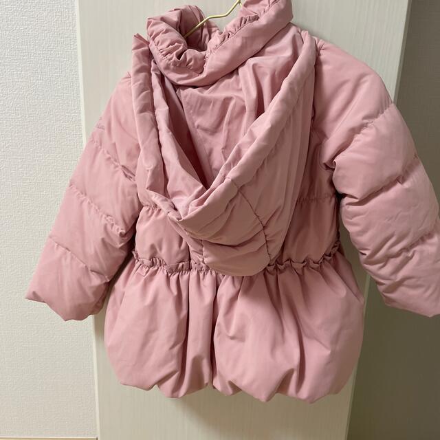 mezzo piano(メゾピアノ)のメゾピアノ ビジュー付きダウン キッズ/ベビー/マタニティのキッズ服女の子用(90cm~)(コート)の商品写真