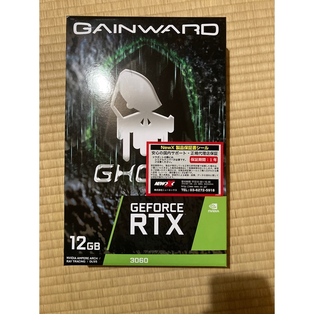 Ghost - GeForce RTX 3060 Ghost（LHR）メーカー保証期間 １年