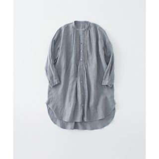 ネストローブ(nest Robe)の【タグつき美品】ネストローブnest Robe ◆レースつきワークチュニック(チュニック)