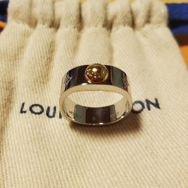 LOUIS VUITTON(ルイヴィトン)の美品☆値下げ☆LOUIS VUITTON☆リング・ナノグラム レディースのアクセサリー(リング(指輪))の商品写真