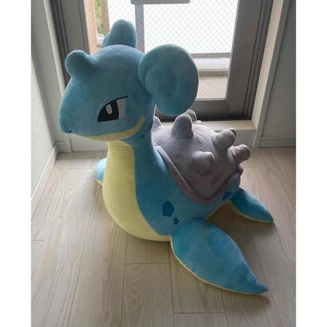 ぬいぐるみポケットモンスター　ラプラス　ぬいぐるみ　超ビッグサイズ　ポケモンセンター