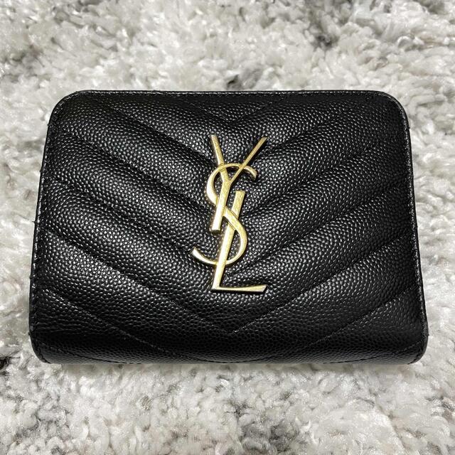 Saint Laurent(サンローラン)の折りたたみ財布 レディースのファッション小物(財布)の商品写真