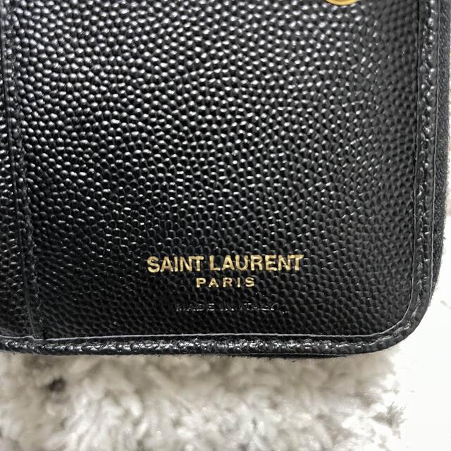 Saint Laurent(サンローラン)の折りたたみ財布 レディースのファッション小物(財布)の商品写真