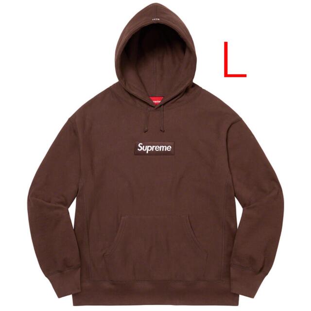 全日本送料無料 Supreme Lサイズ Sweatshirt Hooded Logo Box Supreme