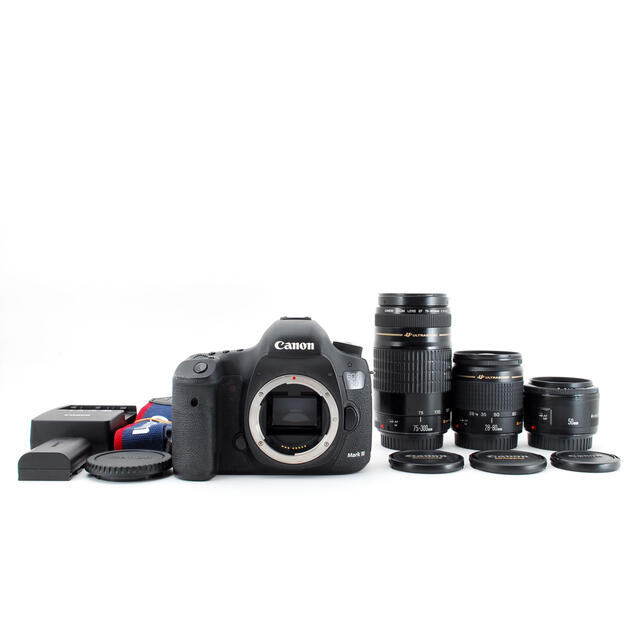 新品同様 Canon - キャノン Canon EOS 5D MarkIII トリプルレンズ