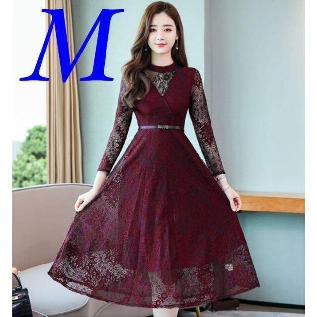 きれいめ ワンピース 結婚式 長袖 ドレス パーティー ワインレッド Mの通販 By Hana S Shop ラクマ きれいめ ワンピース 結婚式 長袖 ドレス パーティー ワインレッド Mの通販 By Hana S Shop ラクマ