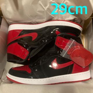 ナイキ(NIKE)のAIR JORDAN 1 Patent Bred 29cm(スニーカー)