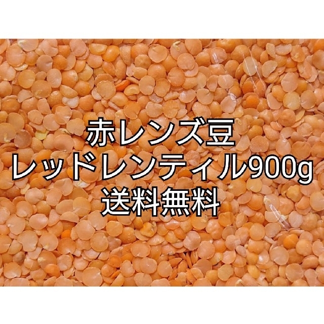 レッドレンティル900g/Red Lentil・赤レンズ豆・乾燥豆 食品/飲料/酒の食品(米/穀物)の商品写真