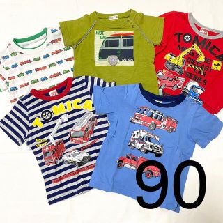 タカラトミー(Takara Tomy)の【セット まとめ売り】車 トミカ トーマス Tシャツ ロンT 半袖 長袖 保育園(Tシャツ/カットソー)