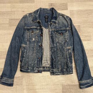 Earl Jean ペイントデニムパンツ　ブリーチ　ペンキ加工　ブルー　W31