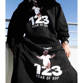 FEAR OF GOD - fear of god ✖️rrr123 the witness hoodieの通販 by