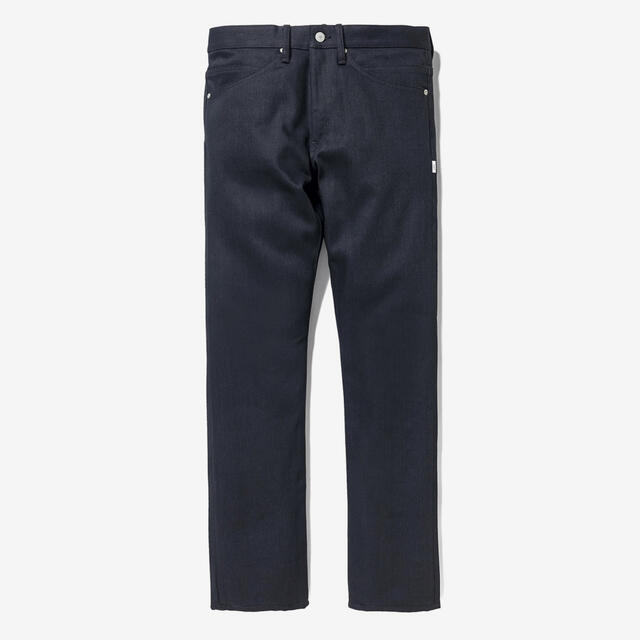 パンツ試着のみ新品 w)taps blues skinny trousers 黒L