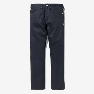 ダブルタップス(W)taps)の試着のみ新品 w)taps blues skinny trousers 黒L(デニム/ジーンズ)