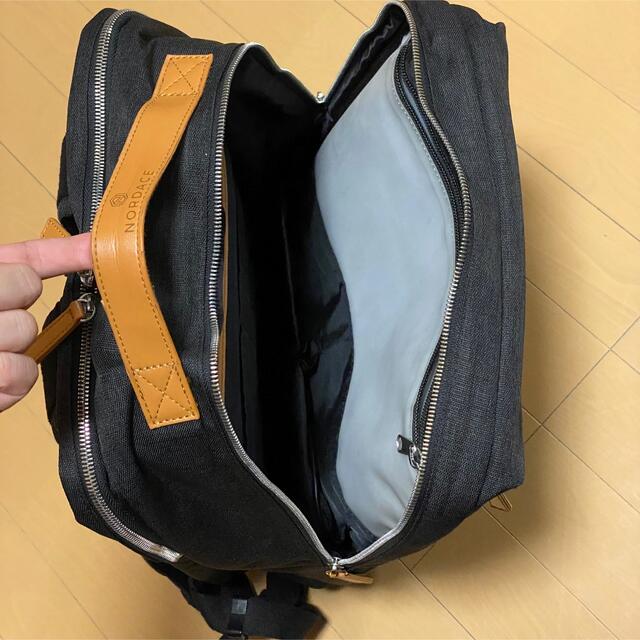 Nordace Siena 軽量デイリーバックパック 黒★リュック メンズのバッグ(バッグパック/リュック)の商品写真