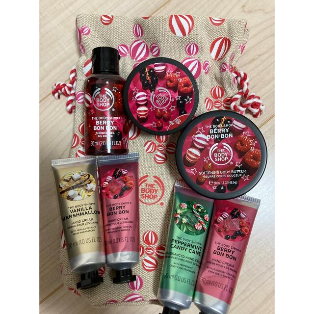 THE BODY SHOP(ザボディショップ)の限定　販売終了　ボディショップ　ハンドクリーム　ボディクリーム コスメ/美容のボディケア(ハンドクリーム)の商品写真