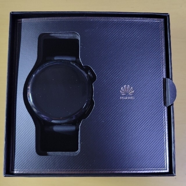 HUAWEI(ファーウェイ)のHuawei Watch 3 46mm ブラック スポーツモデル スマホ/家電/カメラのスマートフォン/携帯電話(その他)の商品写真