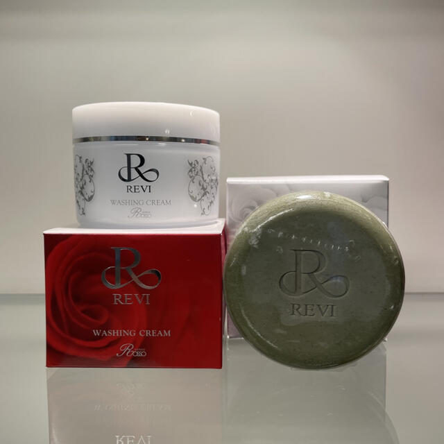 新作モデル  REVI洗顔、ピーリングソープ、陶肌クリーム3点(inn 様専用) 洗顔料