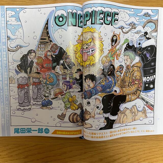 ワンピース 扉絵 少年ジャンプ 切り抜き ONEPIECE-