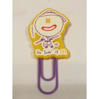 ボウダンショウネンダン(防弾少年団(BTS))のBTS マクドナルド⭐️BOOKCLIP クリップ　JIMIN ジミン(K-POP/アジア)