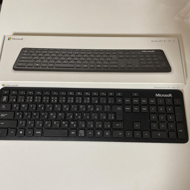 Microsoft(マイクロソフト)のMicrosoft BLUETOOTH KEYBOARD スマホ/家電/カメラのPC/タブレット(PC周辺機器)の商品写真