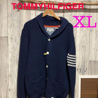 トミーヒルフィガー(TOMMY HILFIGER)のセール中　TOMMY HILFIGER ニットカーディガン　XL(ニット/セーター)