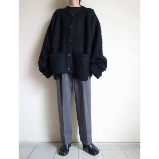 サンシー(SUNSEA)のstein 20AW kid mohair cardigan s(カーディガン)