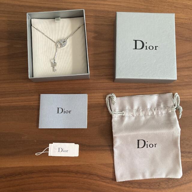 【美品】Dior ディオール ラリアットネックレス