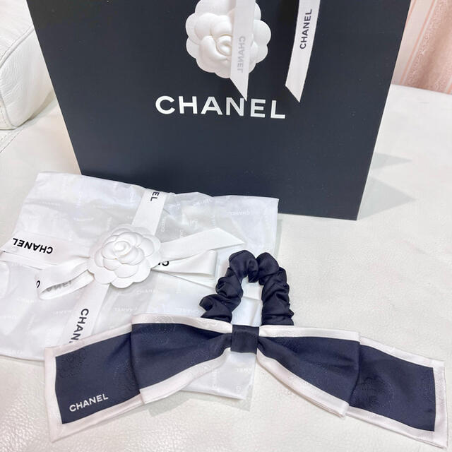 CHANEL2021.2022AWシルクシュシュ❤️新品未使用