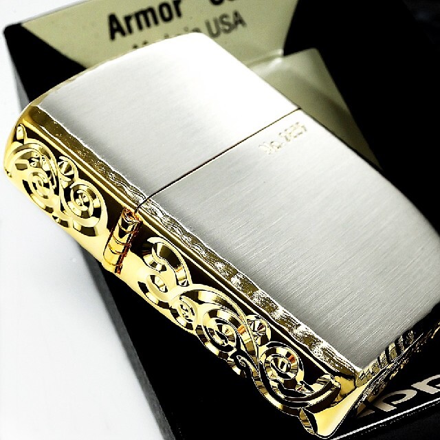 ZIPPO - 『送料無料』ZIPPO◇限定 アーマー3面サイドアラベスク