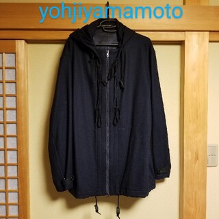 ヨウジヤマモト(Yohji Yamamoto)のyohjiyamamoto 15aw ウールパーカー(ダッフルコート)