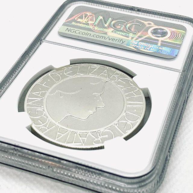 世界9枚！ジュビリー！2003 イギリス 5ポンド 銀貨 NGC PF70UC