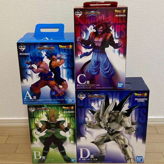 一番くじ ドラゴンボール VSオムニバス超 A・B・C・D賞セット