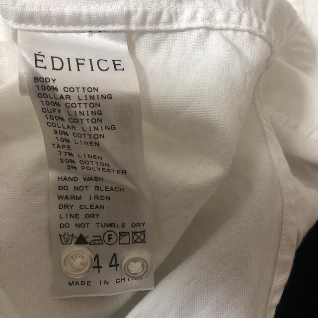 EDIFICE(エディフィス)のEdifice エディフィス　七部袖丈　シャツ メンズのトップス(シャツ)の商品写真