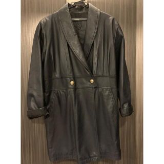 ジャンニバレンチノ(GIANNI VALENTINO)のGIANNI VALENTINO レザーコート(レザージャケット)