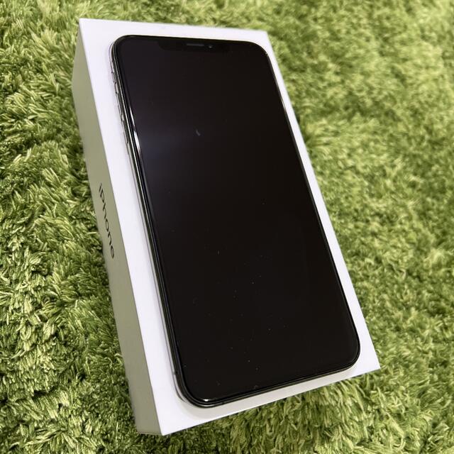 99%画面状態iPhone Xs Max space gray 256 GB softbank