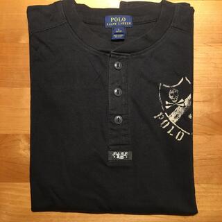 ポロラルフローレン(POLO RALPH LAUREN)のポロラルフローレン　ロンT 黒　ボーイズL 160(Tシャツ/カットソー)