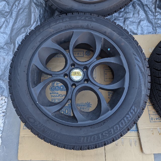 BRIDGESTONE BLIZZAK VRX RAYS D:5の通販 by HIRO-METAL|ブリヂストンならラクマ - スタッドレスタイヤセット ブリジストン 新作人気
