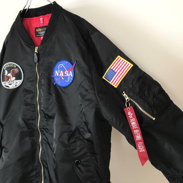 アルファインダストリーズ★NASA アポロ★MA-1★フライトジャケット★3XL