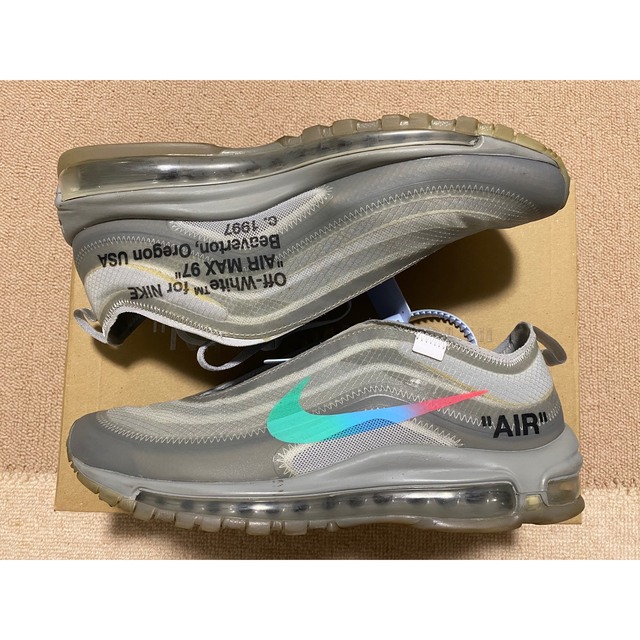 OFF-WHITE × NIKE AIR MAX 97 GREY