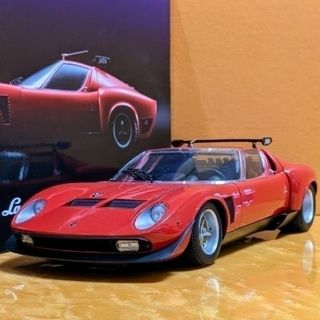 ランボルギーニ(Lamborghini)の絶版！希少☆*:京商 ランボルギーニ・イオタ  1/12✩࿐⋆*希少モデル(ミニカー)