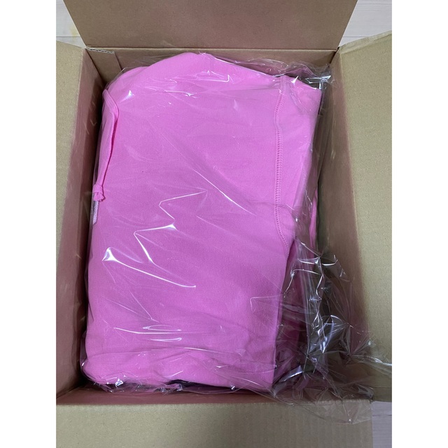 Supreme(シュプリーム)のsupreme box logo パーカー L ピンク pink ボックス メンズのトップス(パーカー)の商品写真