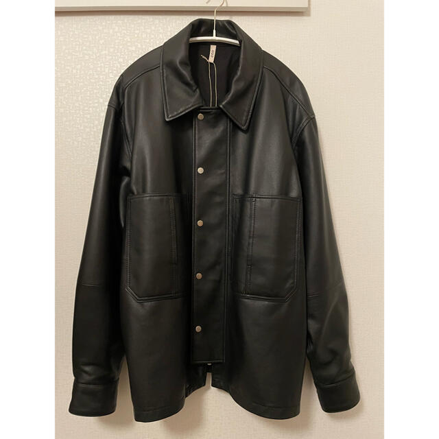 steven alan - CCU SHEEP SKIN COVERALL SHIRT菅田将暉さん着用モデル