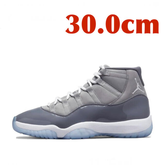 30.0cm Nike Air Jordan 11 Cool Grey