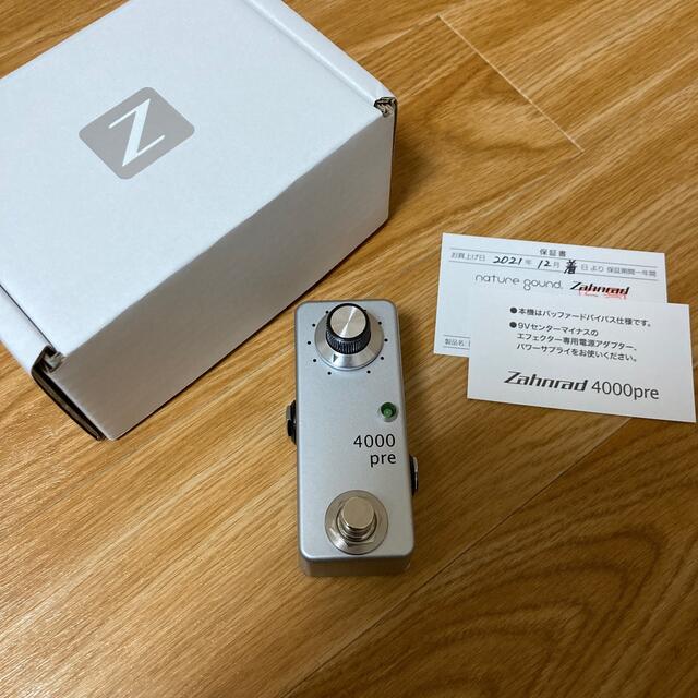 Zahnrad 4000pre nature soundプリアンプ ブースター 日本最級 49.0