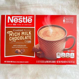 ネスレ(Nestle)の【6袋】ネスレ　ホットチョコレート　ホットココア　個包装(その他)