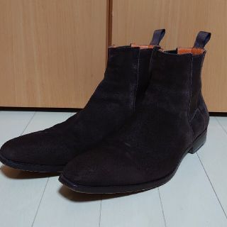 サントーニ(Santoni)のSANTONI サントーニ サイドゴアブーツ ダークブラウン 8 26.5(ブーツ)