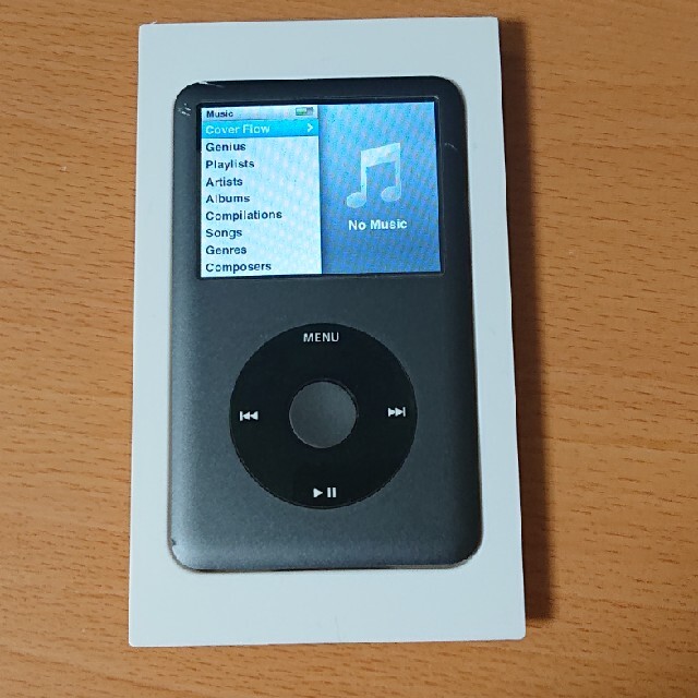 iPod(アイポッド)のipod classic 120G スマホ/家電/カメラのオーディオ機器(ポータブルプレーヤー)の商品写真