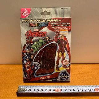 マーベル(MARVEL)のメタリックナノパズルマルチカラー　アベンジャーズ　アイアイマン(模型/プラモデル)