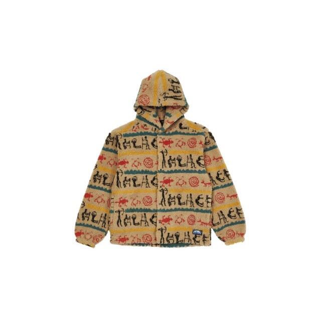 Palace Nein Electricity Fleece Tan Lジャケット/アウター