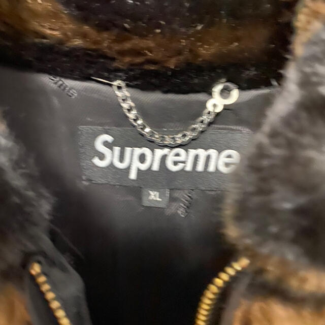 XL】Supreme Faux Fur Repeater Bomberキムタクの通販 by ...